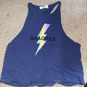 SoulCycle twist back tank